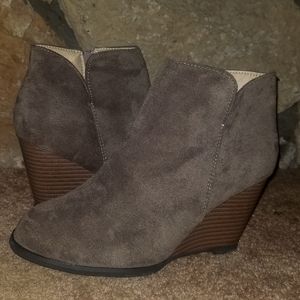Brown Suede Boots